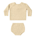 Mira Knit Set | Heathered Yellow