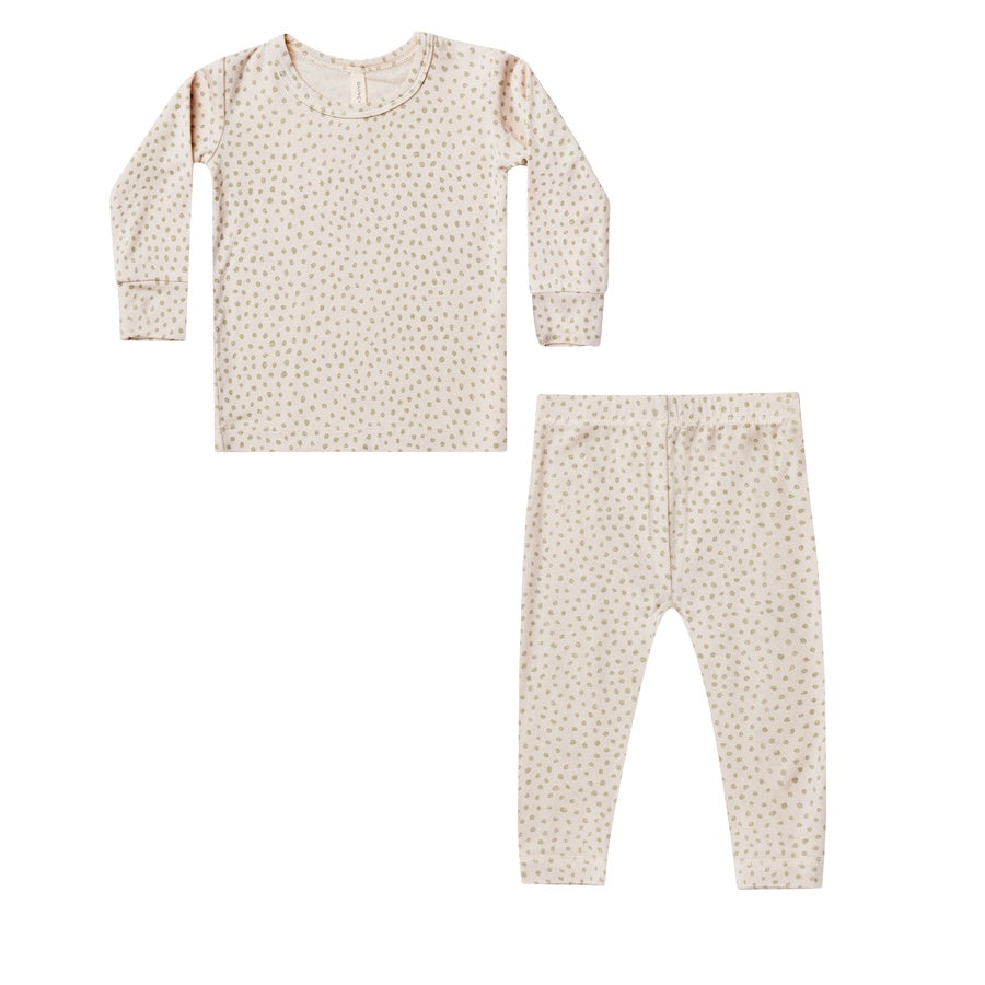 Quincy Mae Bamboo Pyjama Set | Speckles – Daisy and Hen