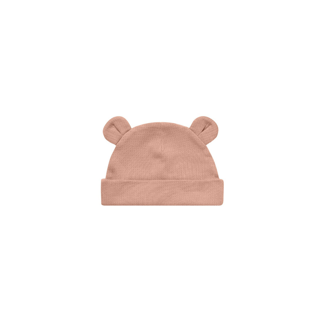 Quincy Mae Baby Bear Beanie - Rose