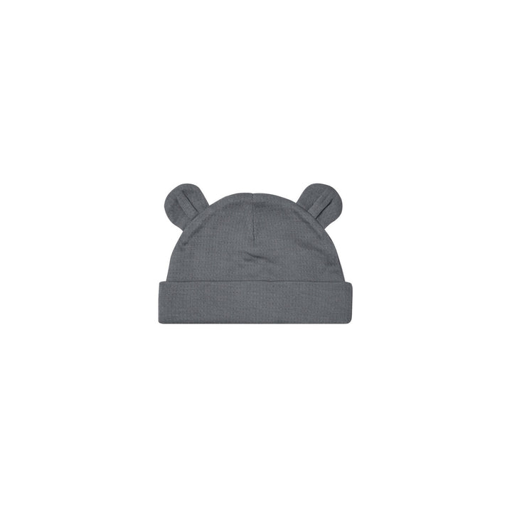 Quincy Mae Baby Bear Beanie - Navy