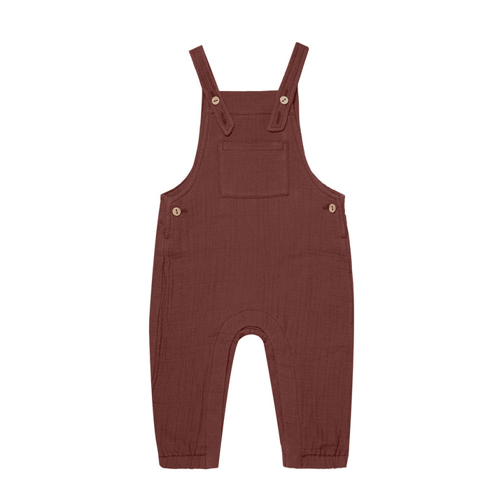 Quincy Mae Baby Overall - Plum