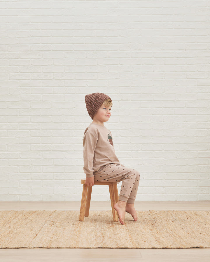 Quincy Mae Fleece Sweatshirt - Acorn