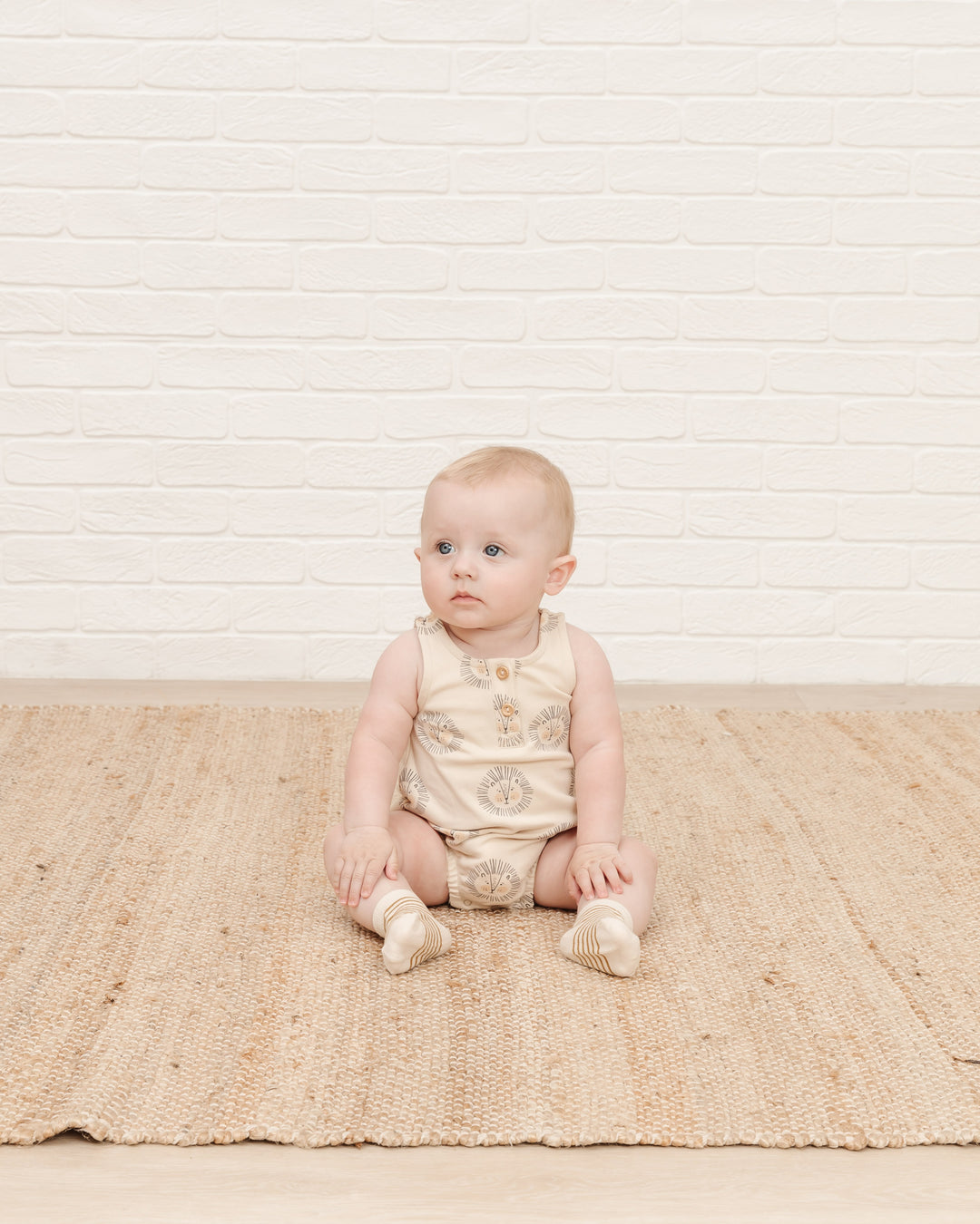 Quincy Mae Printed Baby Socks Set - Cherries/Ocre Stripe/Suns/Indigo Stripe