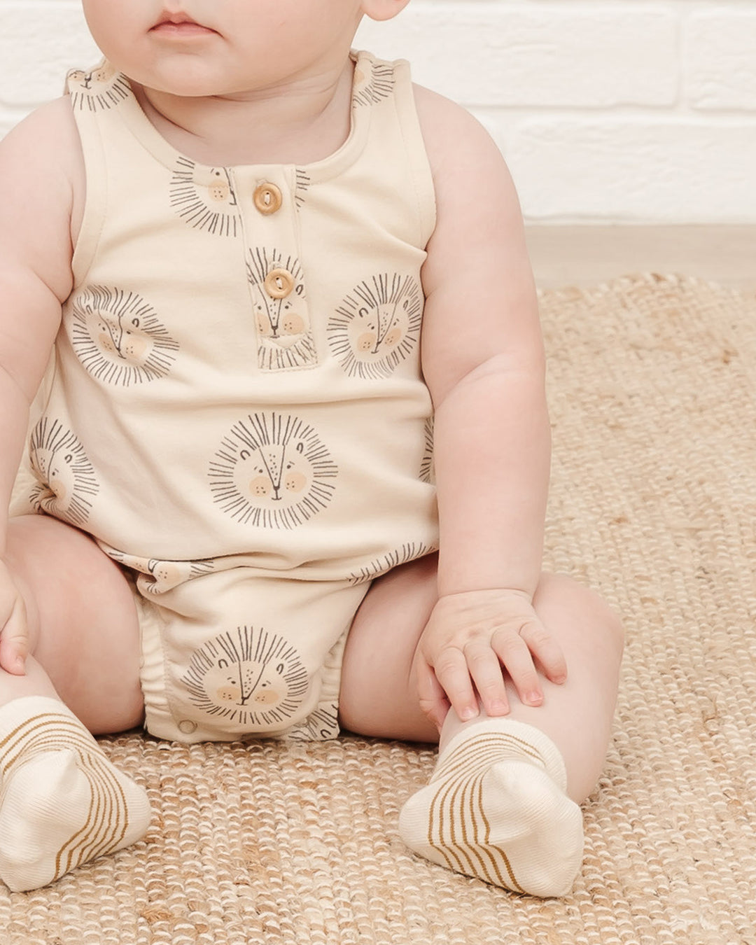 Quincy Mae Printed Baby Socks Set - Cherries/Ocre Stripe/Suns/Indigo Stripe