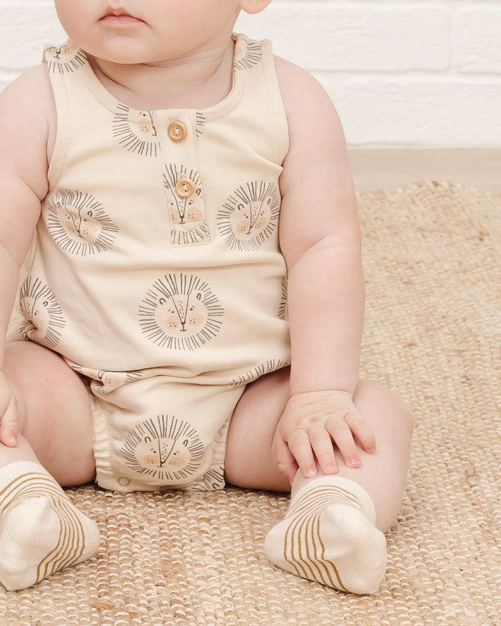 Quincy Mae Printed Baby Socks Set - Cherries/Ocre Stripe/Suns/Indigo Stripe