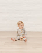 Quincy Mae Bamboo Long Sleeve Tee - Garden