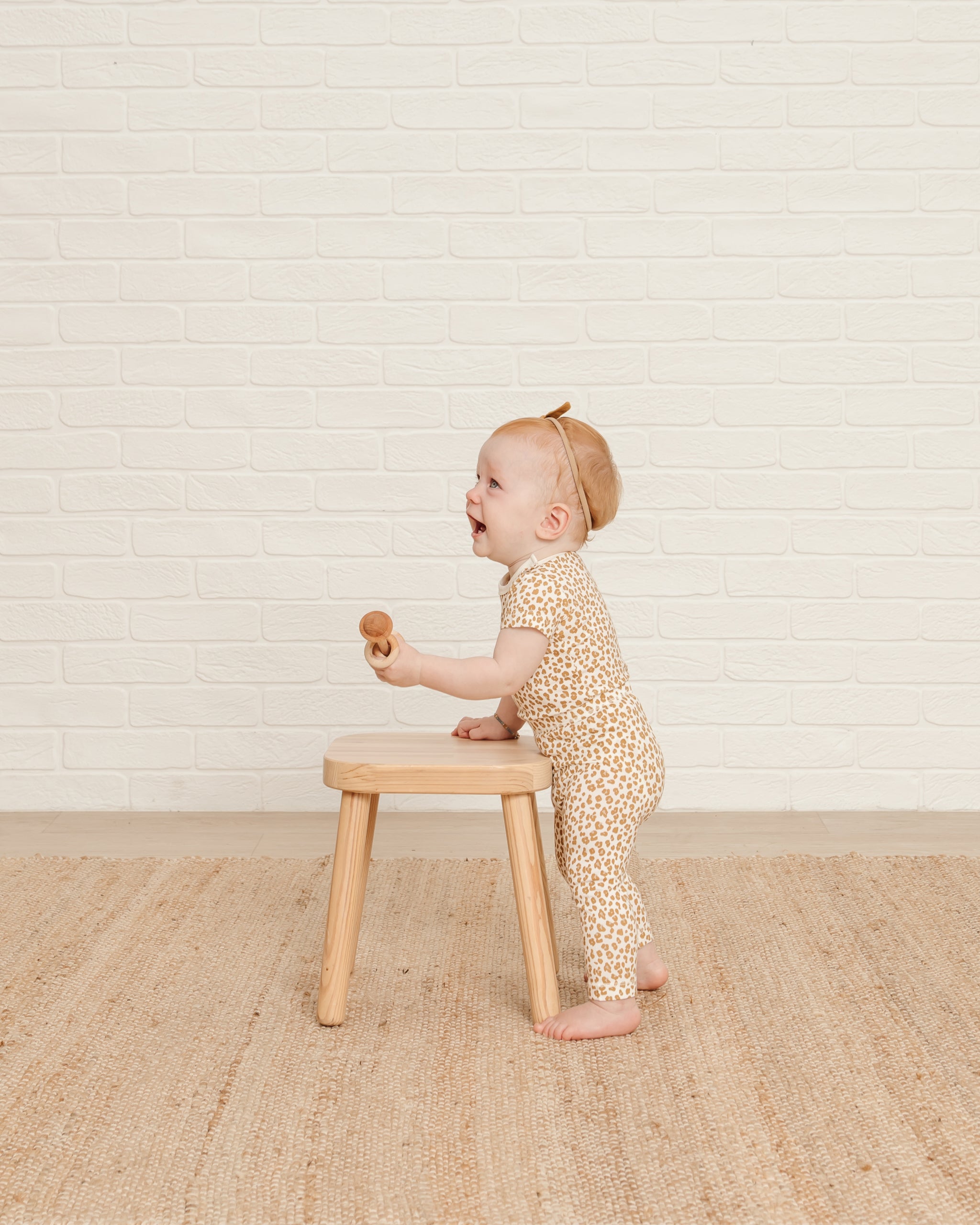 Quincy Mae Bamboo Leggings - Cheetah