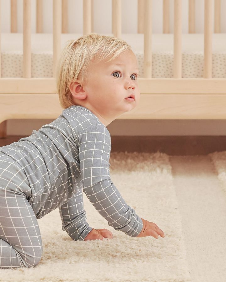 Quincy Mae Bamboo Pyjama Set | Grid