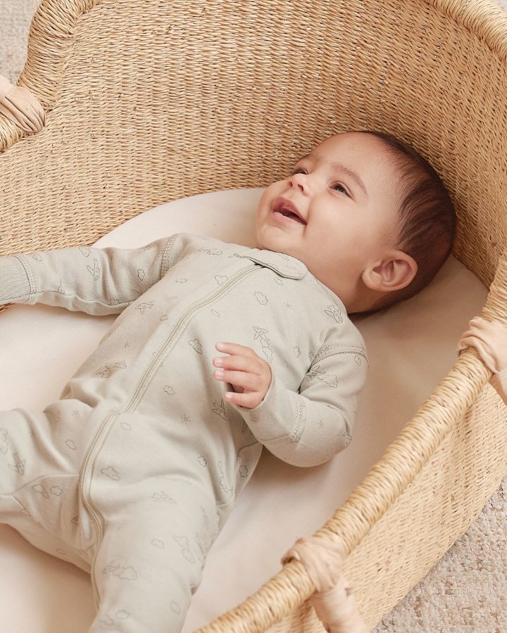 Quincy Mae Zip Long Sleeve Sleeper | Airplanes