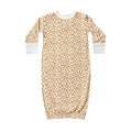 Quincy Mae Bamboo Baby Gown - Cheetah