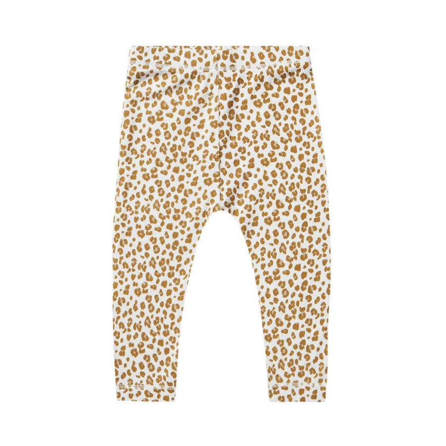Quincy Mae Bamboo Leggings - Cheetah
