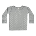 Quincy Mae Bamboo Longsleeve Tee - Criss Cross