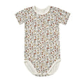 Quincy Mae Bamboo Shortsleeve Bodysuit - Fleur