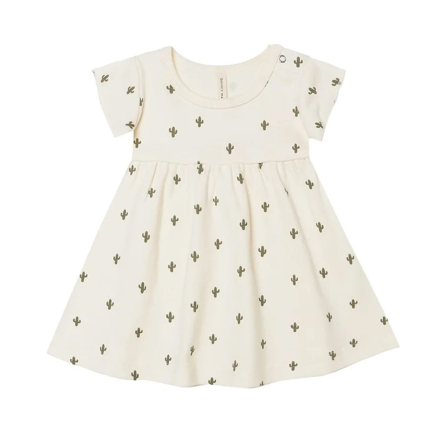 Quincy Mae Jersey Shortsleeve Dress - Cactus