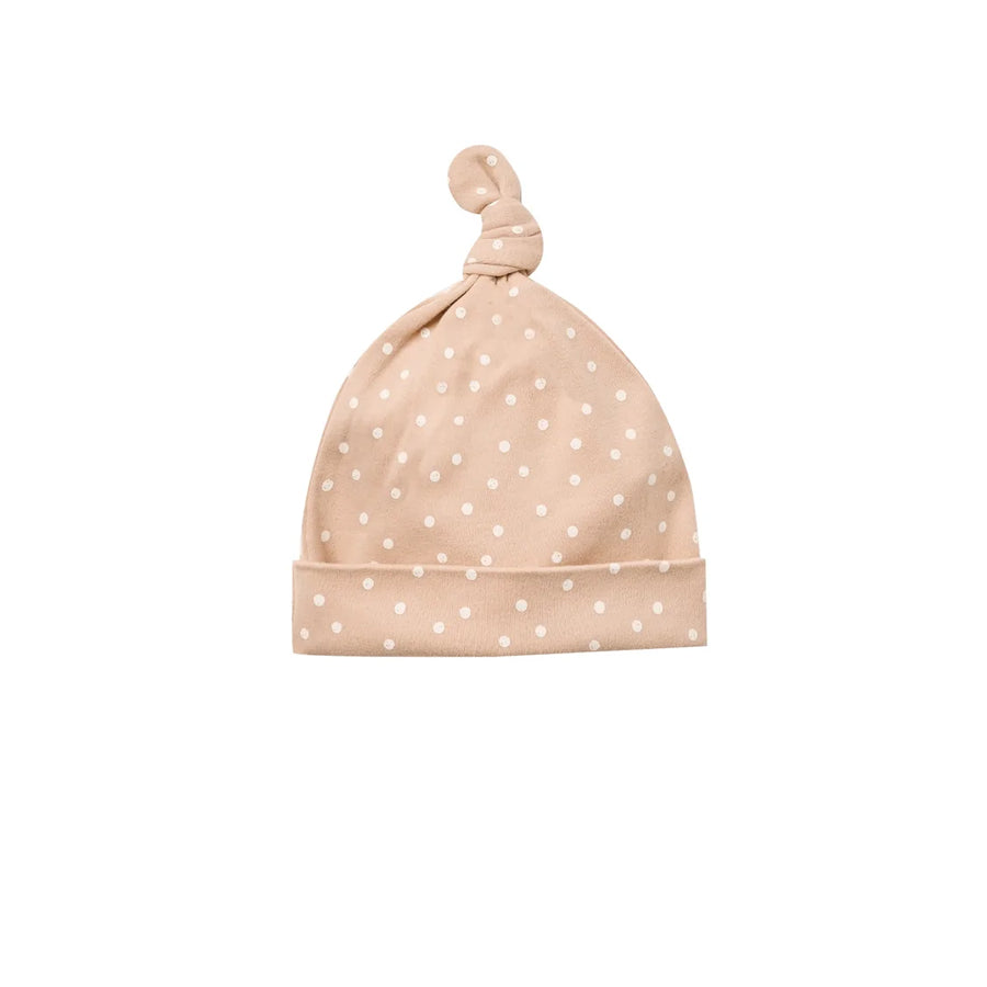 Quincy Mae Knotted Baby Hat - Dots