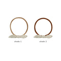 Quincy Mae Little Knot Headband - Basil Stripe
