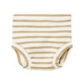 Quincy Mae Ribbed Bloomer - Honey Stripe