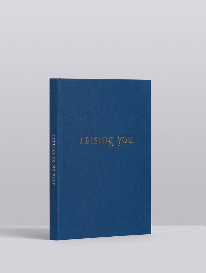 Write To Me - Raising You | Letters To My Baby (Blue)