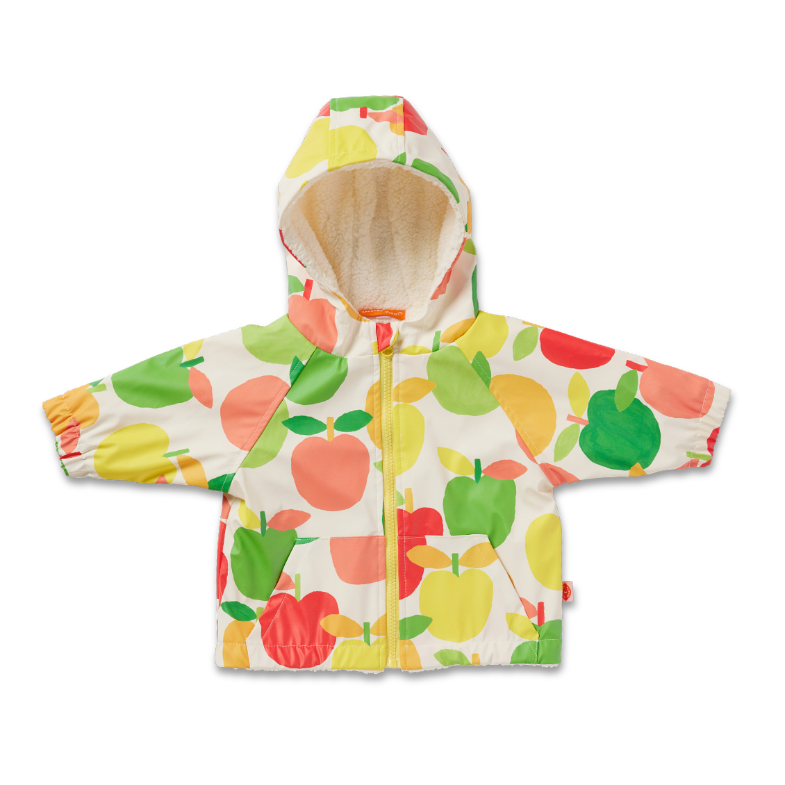 Halcyon Nights Kids Rain Jacket - A Is For Apple Baby