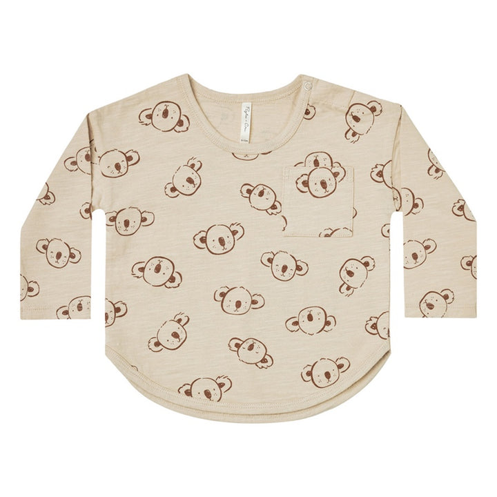 Rylee + Cru Long Sleeve Tee - Koalas