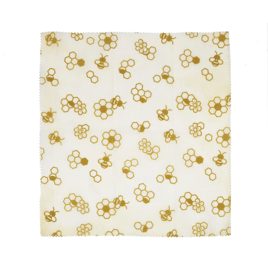 Reusable Beeswax Wrap Large - Bee