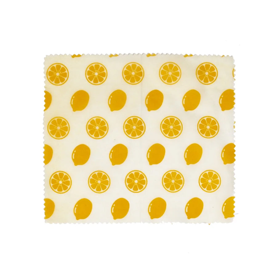 Reusable Beeswax Wrap Small - Lemon
