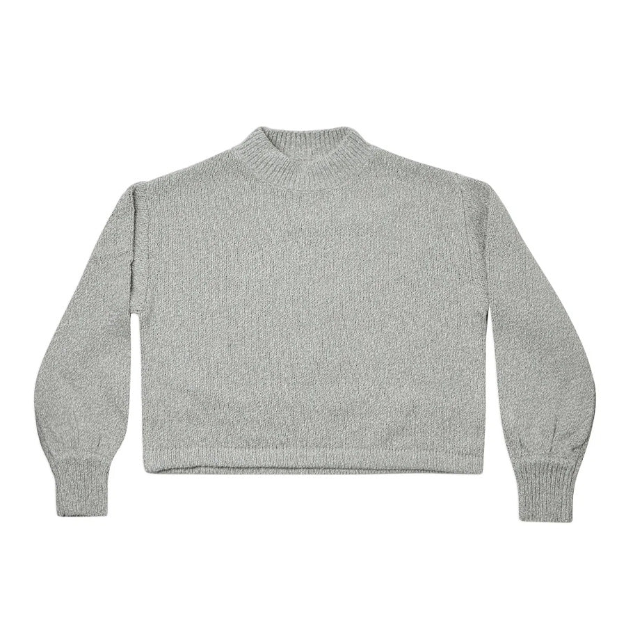 Rylee + Cru Knit Sweater - Light Blue