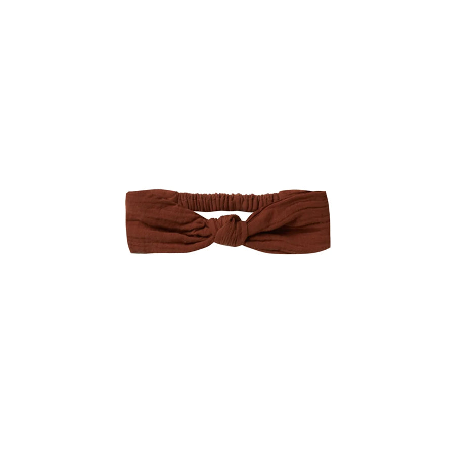 Rylee + Cru Knotted Headband - Redwood