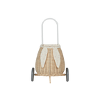 Rattan Bunny Luggy with Lining - Pansy