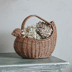 Rattan Chicken Basket - Daisy & Hen Exclusive