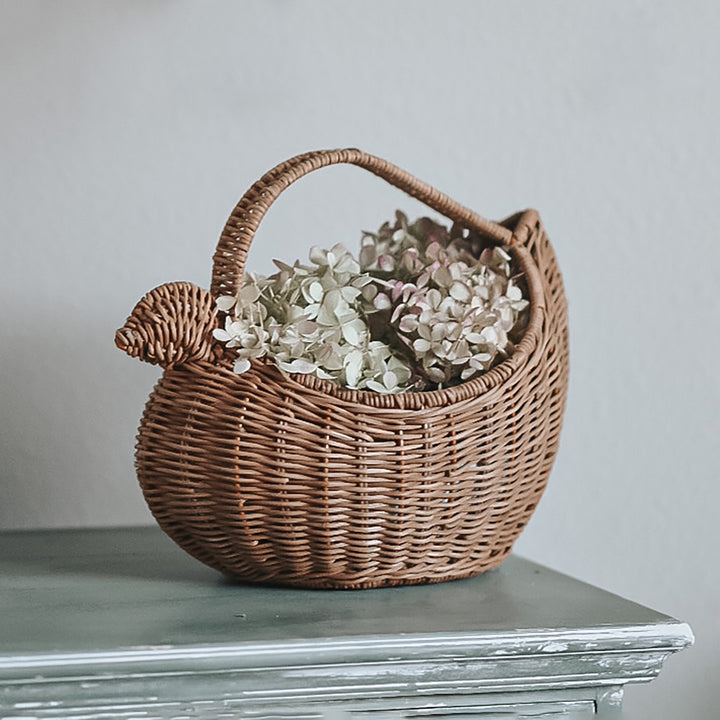 Olli Ella - Rattan Chicken Basket - Daisy & Hen Exclusive