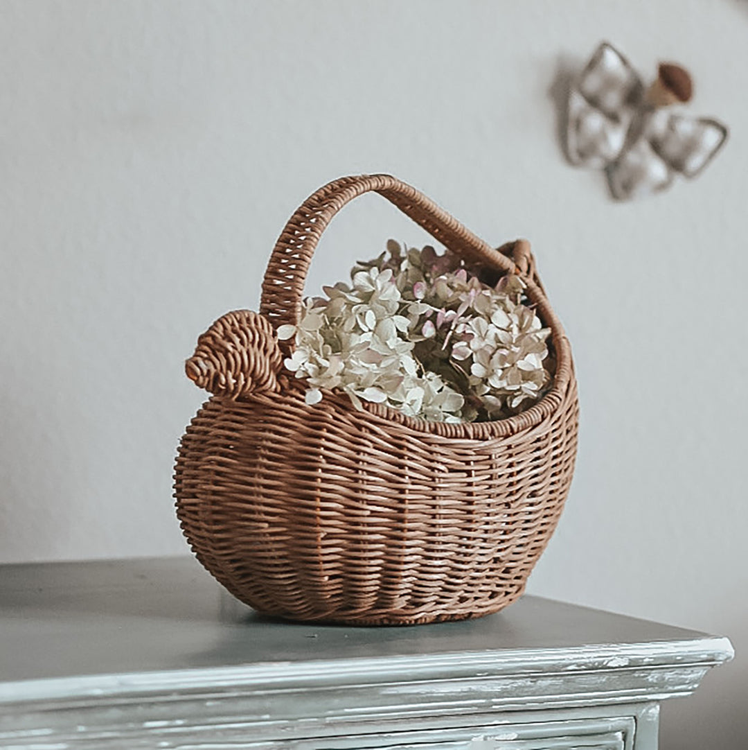 Olli Ella - Rattan Chicken Basket - Daisy & Hen Exclusive