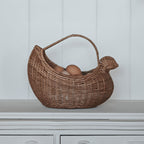 Rattan Chicken Basket - Daisy & Hen Exclusive
