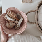 Rattan Lily Basket Set - Rose