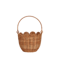 Rattan Tulip Carry Basket - Natural