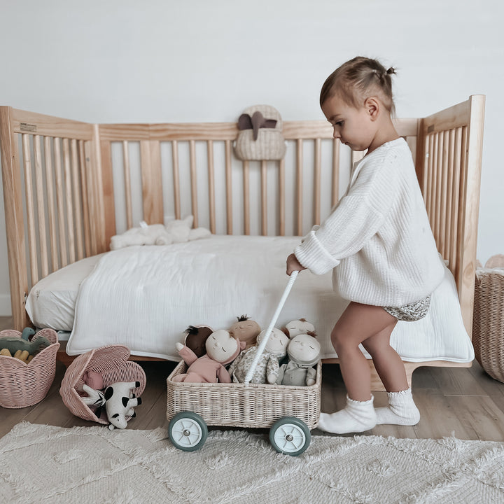 Olli Ella Rattan Wamble Walker - Straw