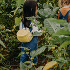 Mini Chari Rattan Bag - Lemon