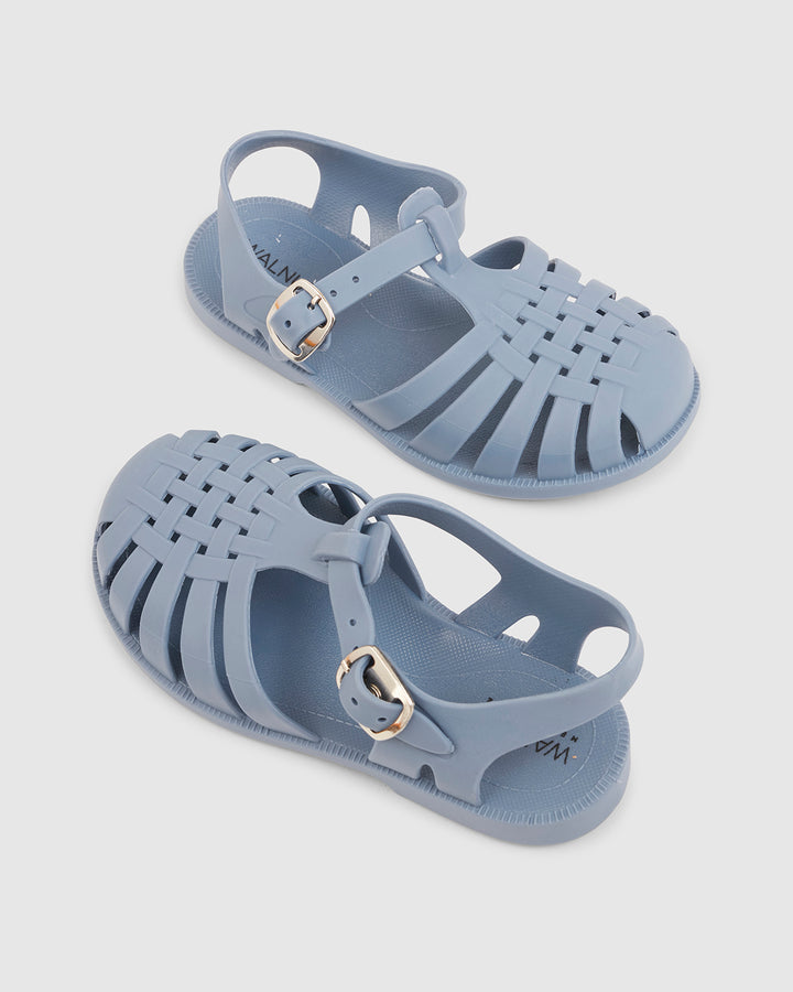 Walnut Rory Sandal - Sea