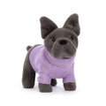 Jellycat Sweater French Bulldog Purple