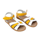 Saltwater Sandals Original Mash-Up - Mustard/White