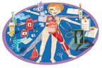 Travel Learn and Explore - The Body 200 + Piece Puzzle & Book