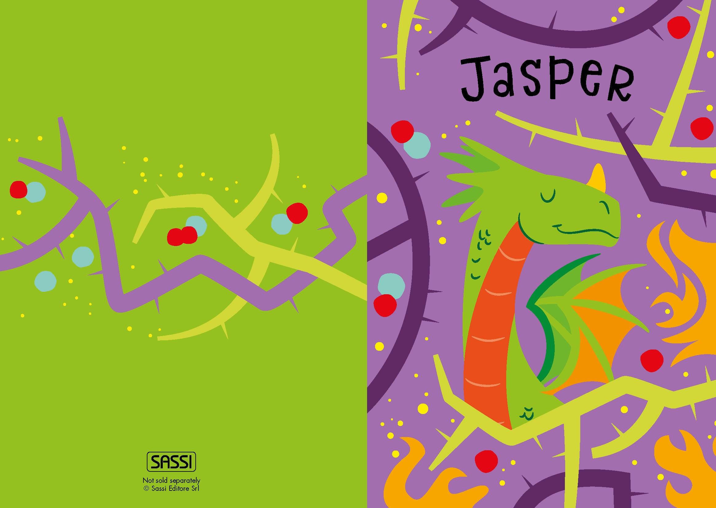 3D Dragon and Book Set