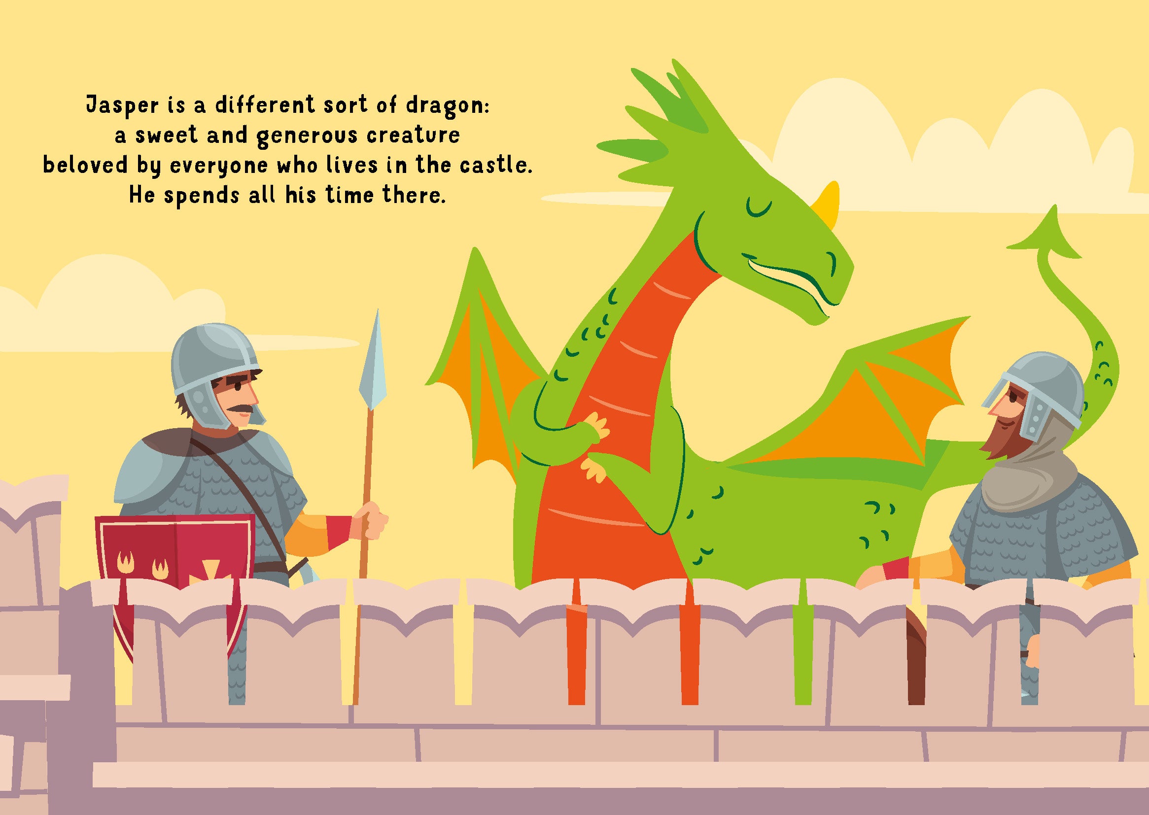 3D Dragon and Book Set