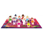 3D Puzzle and Book Set - Learn Colours Ballerinas