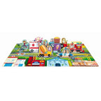 Learn Shapes Puzzle + Book Set - Vehicles