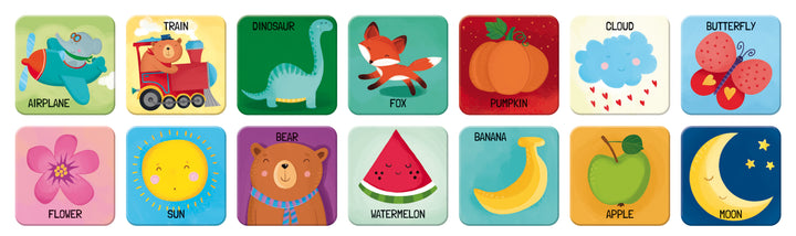Memo Words Game and Book Set