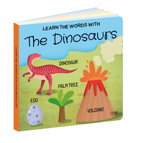 3D Puzzle and Book Set - Learn Words Dinosaurs