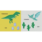 3D Puzzle and Book Set - Learn Words Dinosaurs