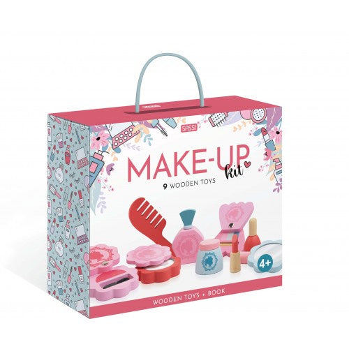 Make Up Kit - 10 Piece Wooden Set