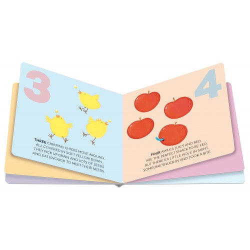 Wooden Sorting Box and Book - Numbers